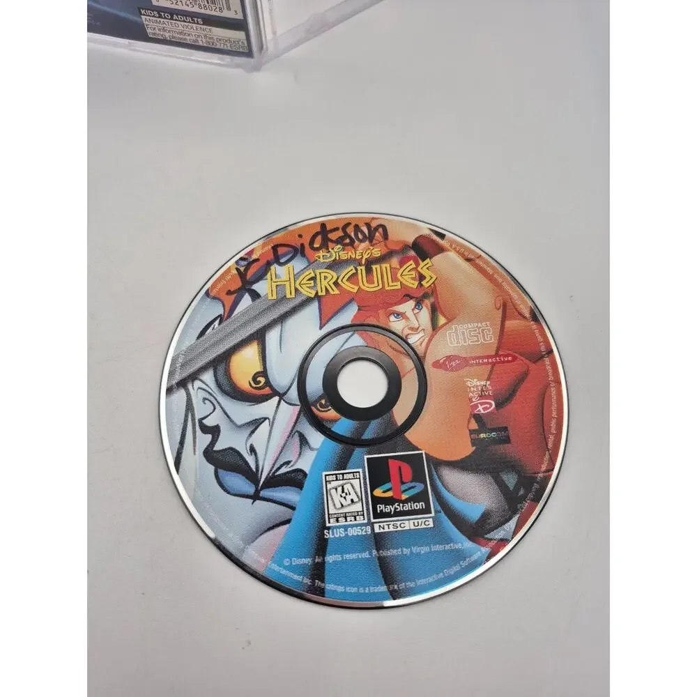 Disney Hercules (PlayStation 1, 1997) CIB Complete w/ Registrat Card Tested READ